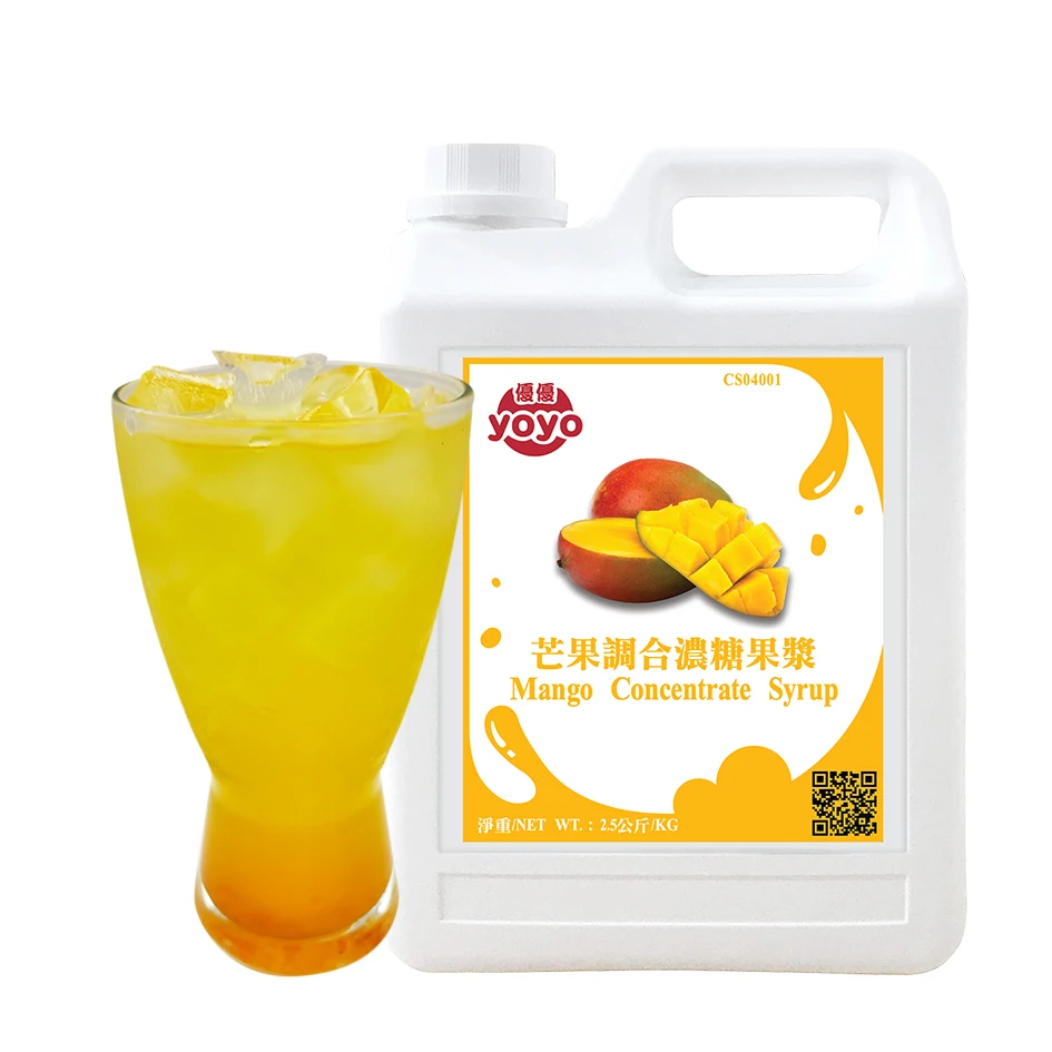 Концентрированный Фруктовый сироп, тайваньский напиток со вкусом манго