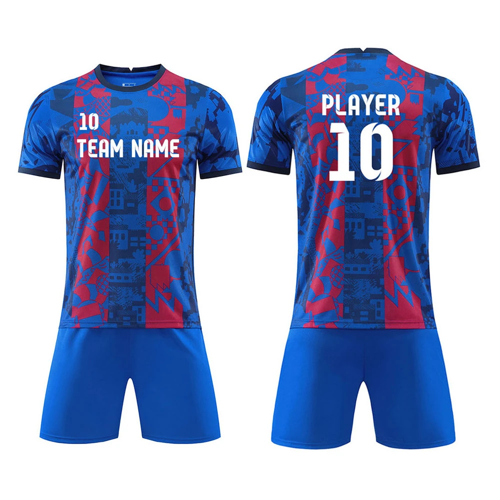 Full Sublimation Customized Soccer Uniform Personalized Football ...