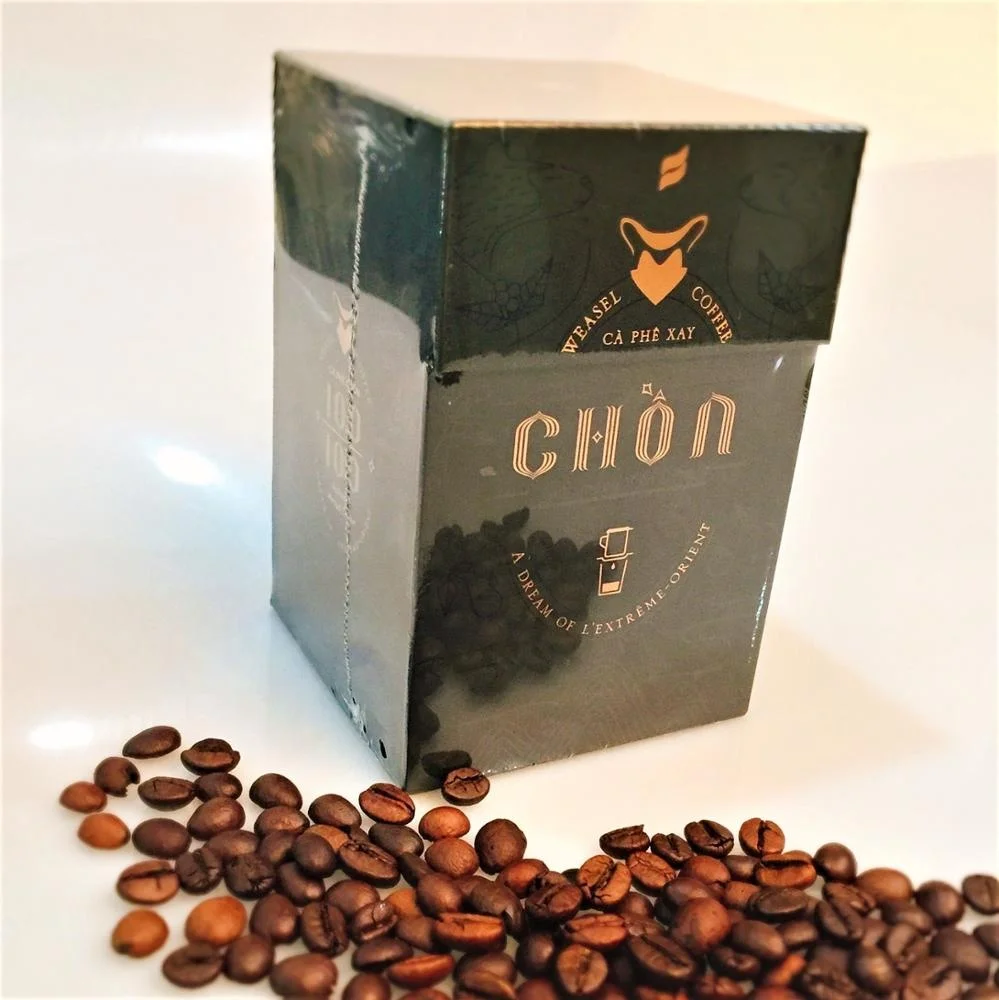 Настоящие кофейные зерна Weasel Kopi Luwak высшего качества