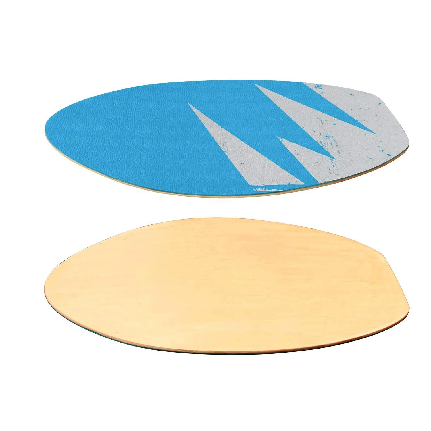 Neh Wooden Skimboards With Colored Eva Grip Pad Lightweight Skim Board
