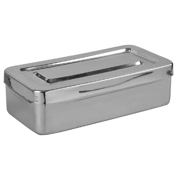 Stainless Steel Hospital Surgical Instruments Box - Durable & Reusable