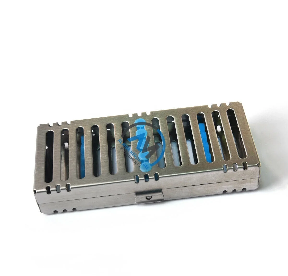 DENTAL STERILIZATION CASSETTE RACK TRAY BOX for 5 LAB INSTRUMENTS