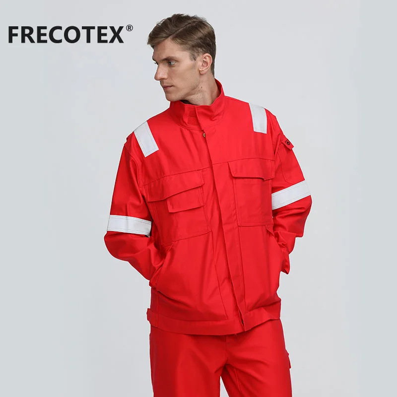 FRECOTEX FR Flame Retardant Welding Protection Clothing Fireproof Flame Resistant Jacket Companies