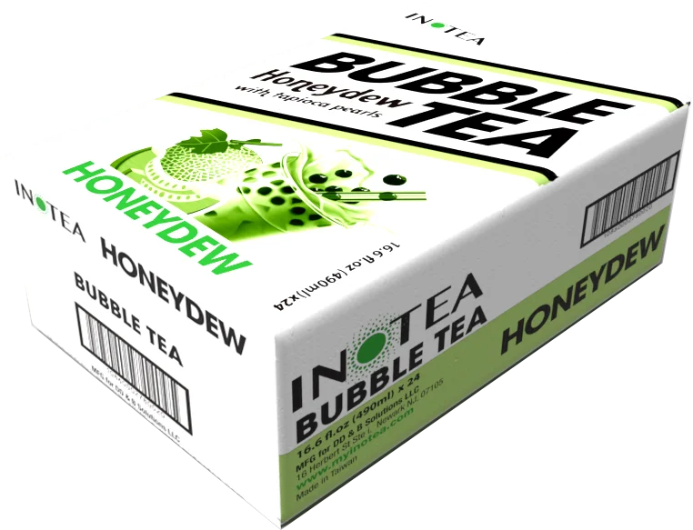  Сертификация INOTEA чай из пузырьков с коричневым сахаром банка для