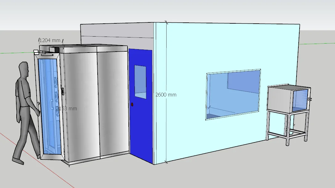product-PHARMA-20 Foot High Quality Pharmaceutical Clean Booth-img