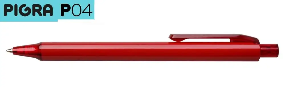 P04 Pigra рекламная качественная пластиковая шариковая ручка