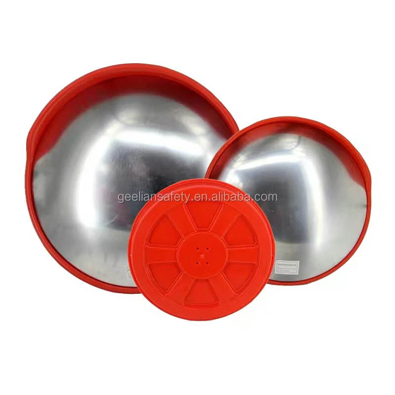 12 дюймов акриловые круглые Крытый безопасности выпуклые зеркала заднего вида, для гаража слепая зона, магазин, безопасность, склад, вид сбоку