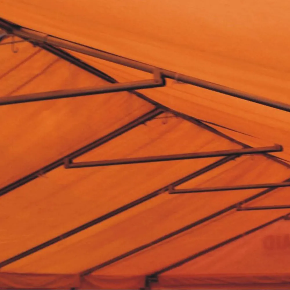 Luxury Double Layer PVC & Canvas Storage Tent Waterproof Aluminum Folding for Outdoor Industrial Events Resort Use Large Size
