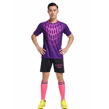 2022 Wholesale Original Football Uniform Custom Sublimation Soccer Jersey Boys Soccer Uniform Kits