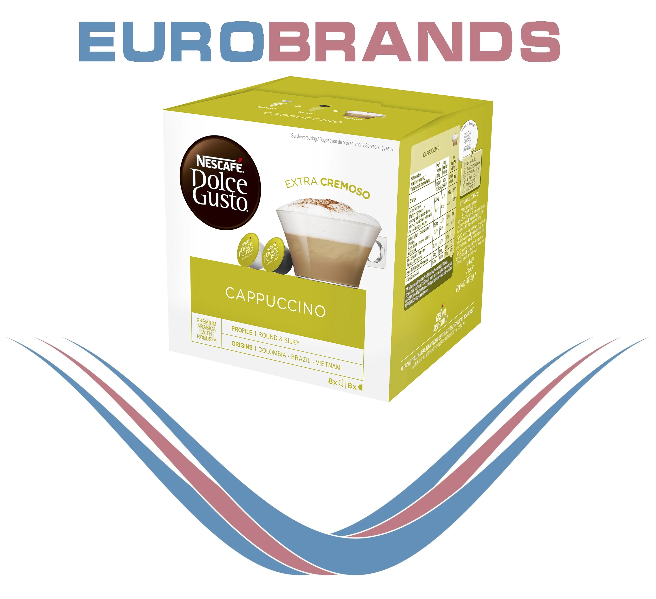 Nestle Nescafe Dolce Gusto Cappuccino,186,4g,3pcs - Buy Nestle Ground  Coffee Americano Latte Espresso Macchiato,Nestle Wholesaler,Nestle  Wholesale Product on Alibaba.com