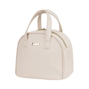 Luxury Custom Mini Tote Handbags for Women Private Label Ladies Brand with Two Handles Zipper Closure Lining