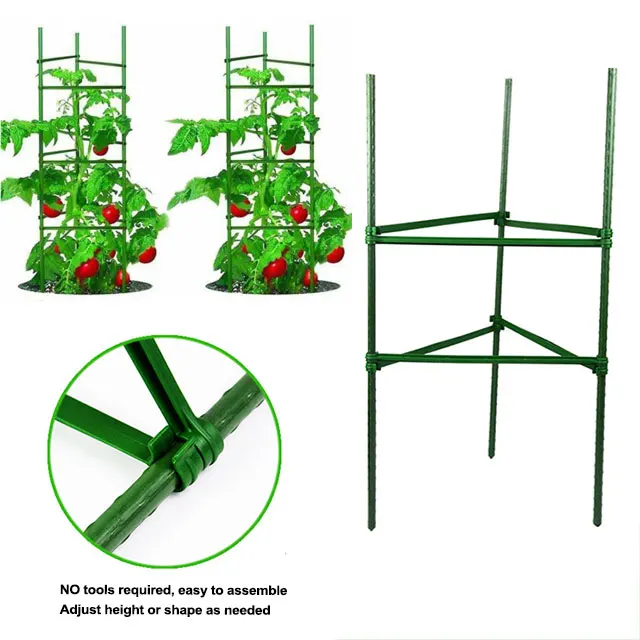 Заводская оптовая продажа утолщенный пластиковый проволочный обруч для поддержки комнатных и уличных цветов решетка для подъема