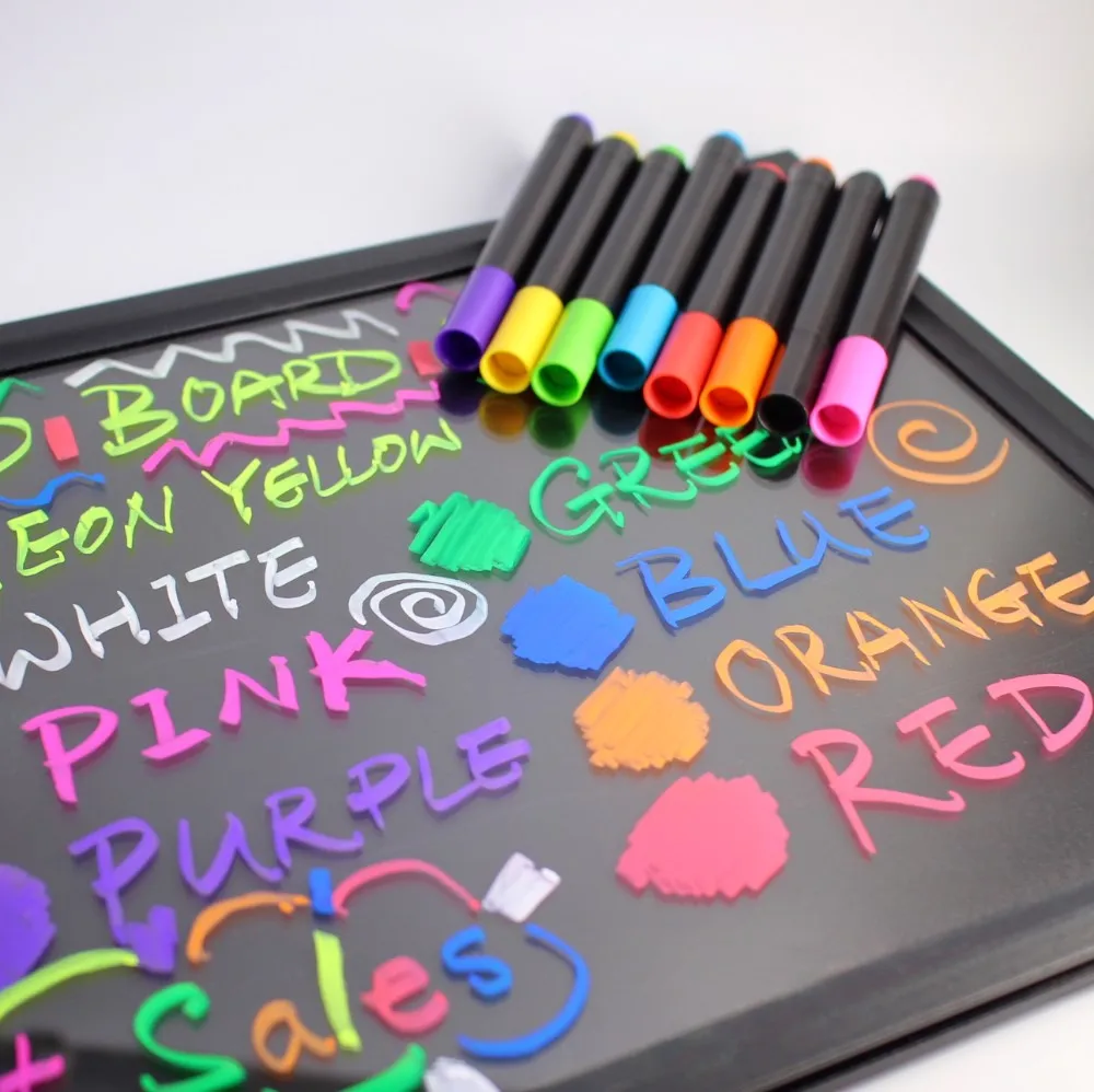 
Индивидуальный Логотип, акриловый перо, сухой стираемый маркер для белой доски 