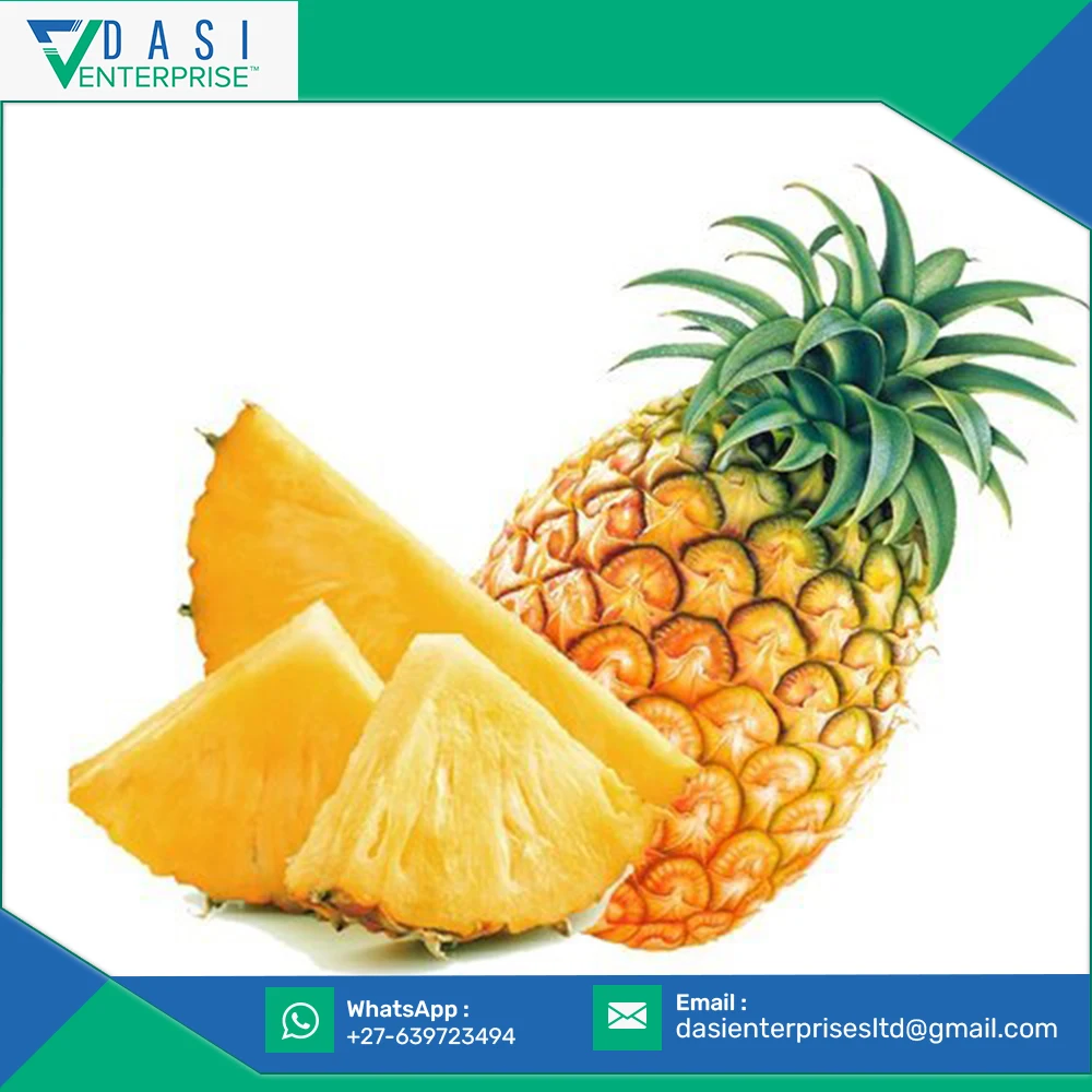 Недавно собранные натуральные высококачественные Мультяшные свежие фрукты ананаса доступны в большом количестве