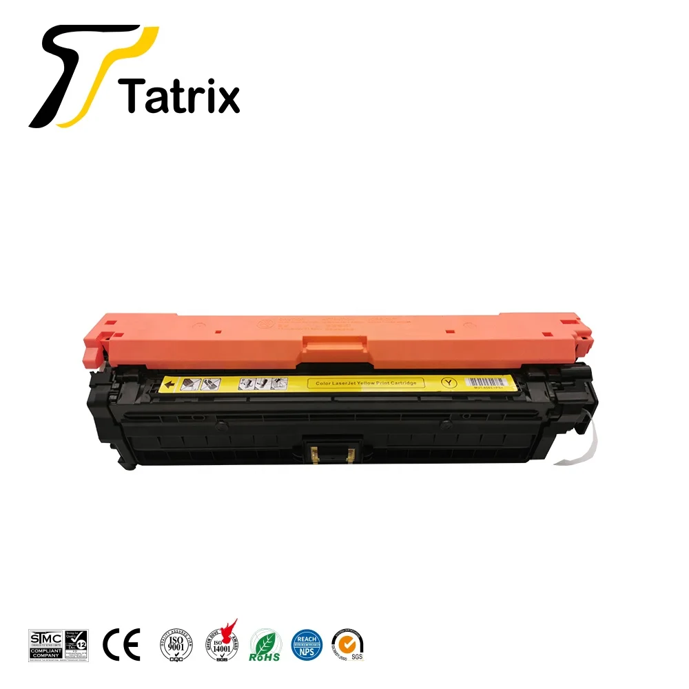 Тонер-картридж Tatrix 307A CE740A CE741A CE742A CE743A для лазерного принтера HP Laserjet CP5225