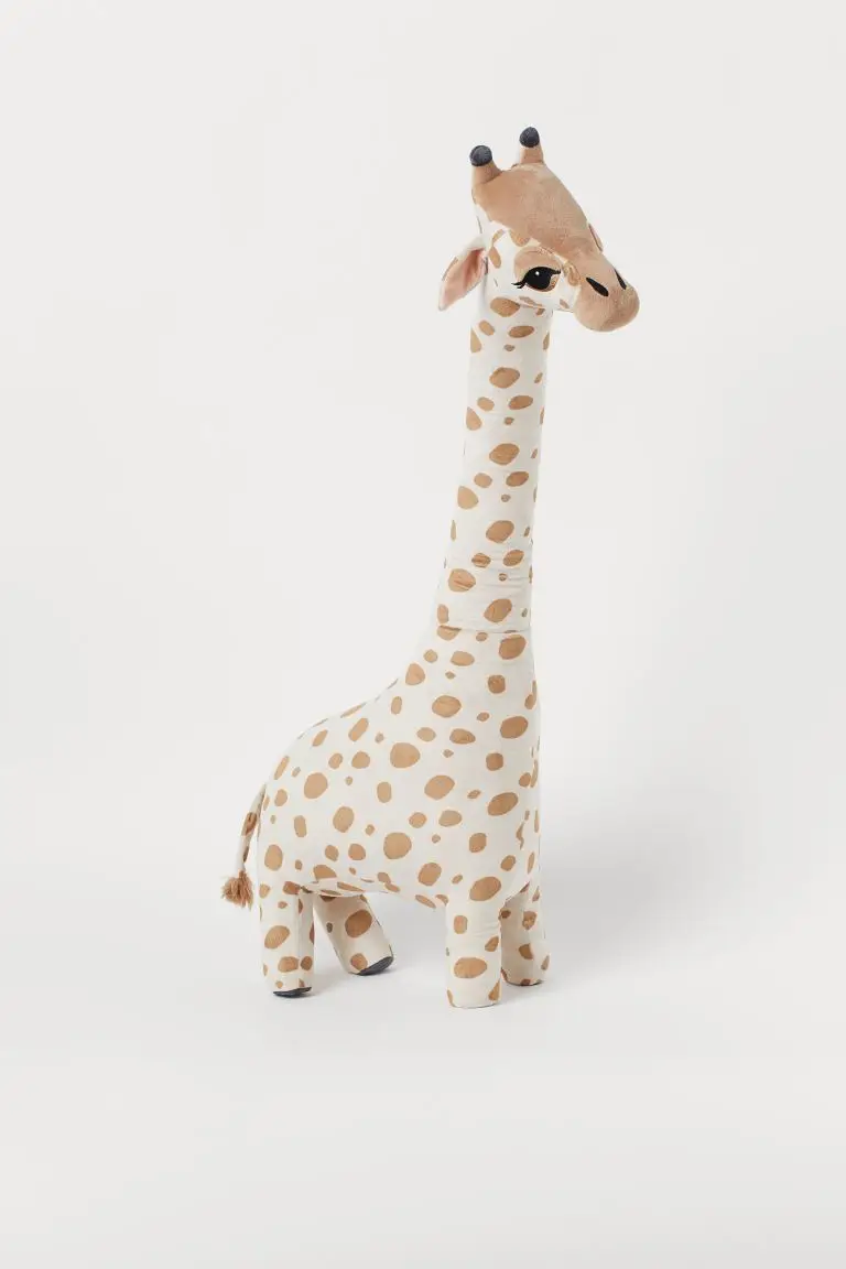 Nordic Style Children's Plush Animal Doll Toy - Giraffe