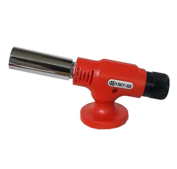 Blow gas torch model SKY-103 (1,300 degree flame) / Piezo ignition / Blister pack / Made in Korea