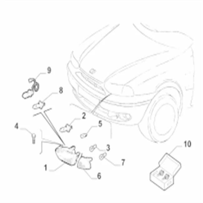 fiat palio headlight