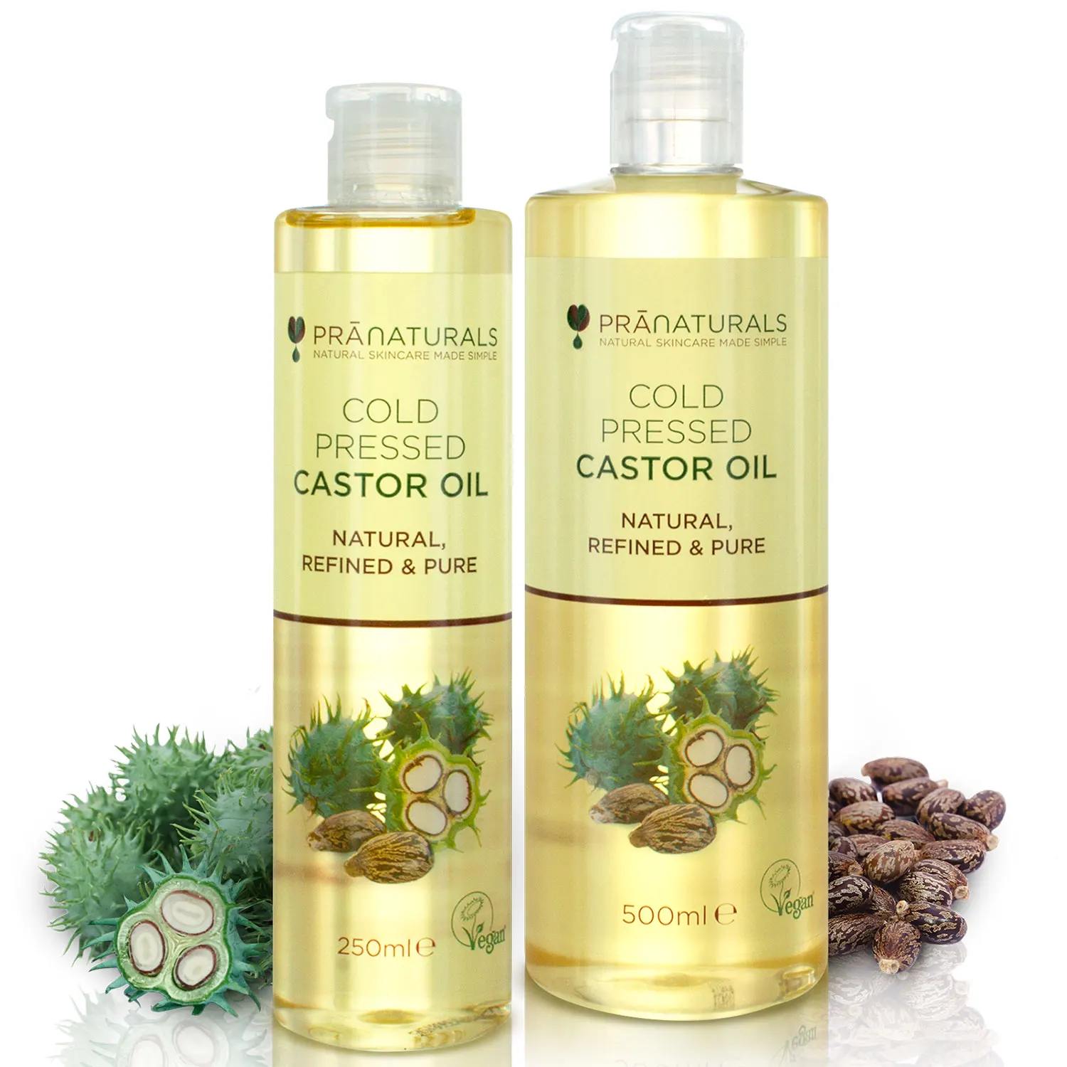 Organic Hair Growth Castor Oil Best Hot Selling Cold Pressed OEM