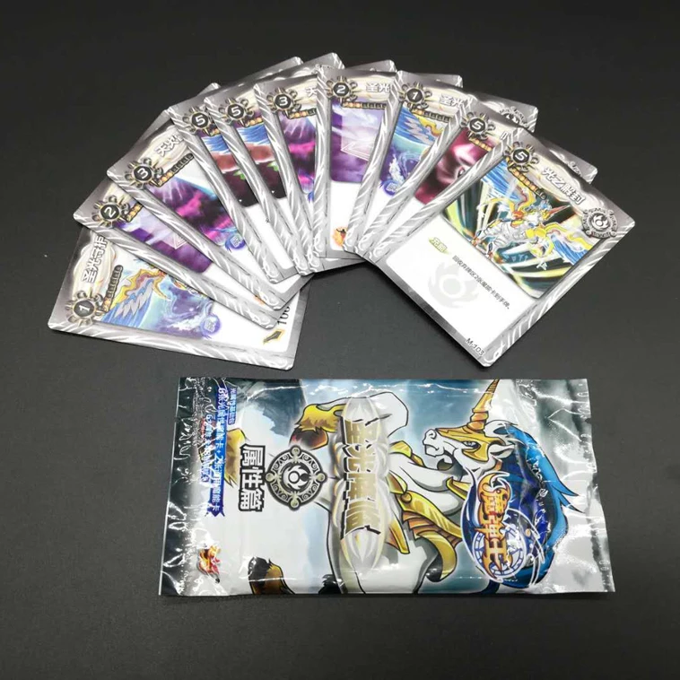 Wholesale Price High Quality Best Custom Holographic Printing Foil Packaging Booster Trading