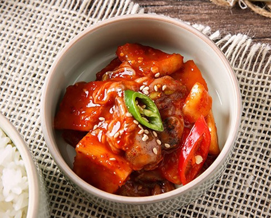 
 Высококачественные морепродукты и редис Hanong Kimchi - ERUNSIK.INC  