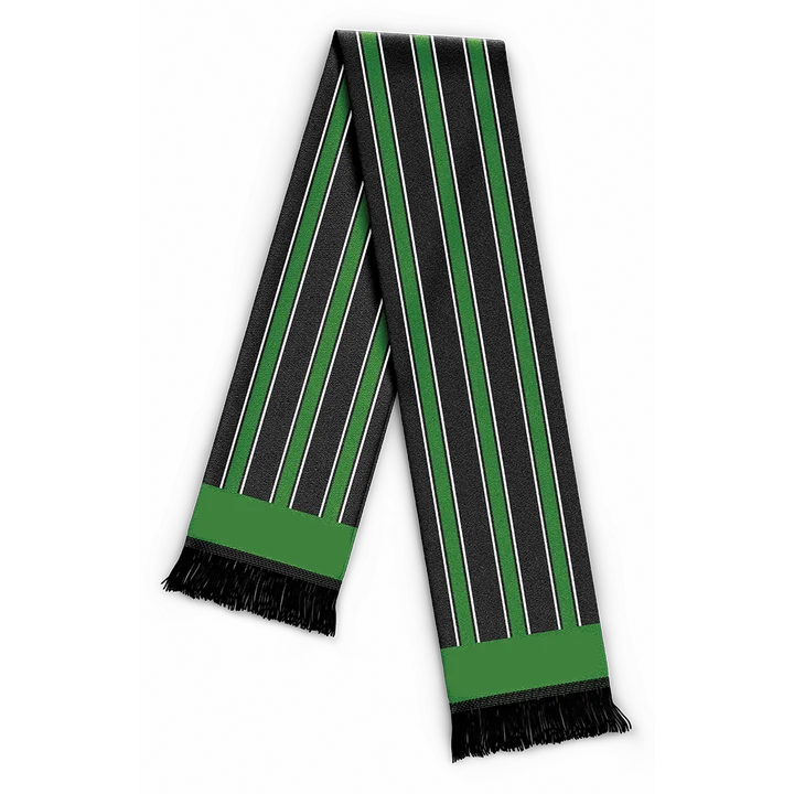 GAA Hurling Gaelic, оптовая продажа, индивидуальный логотип, полиэфирная печать, футбольный акриловый вязаный шарф для фанатов, Спортивная команда