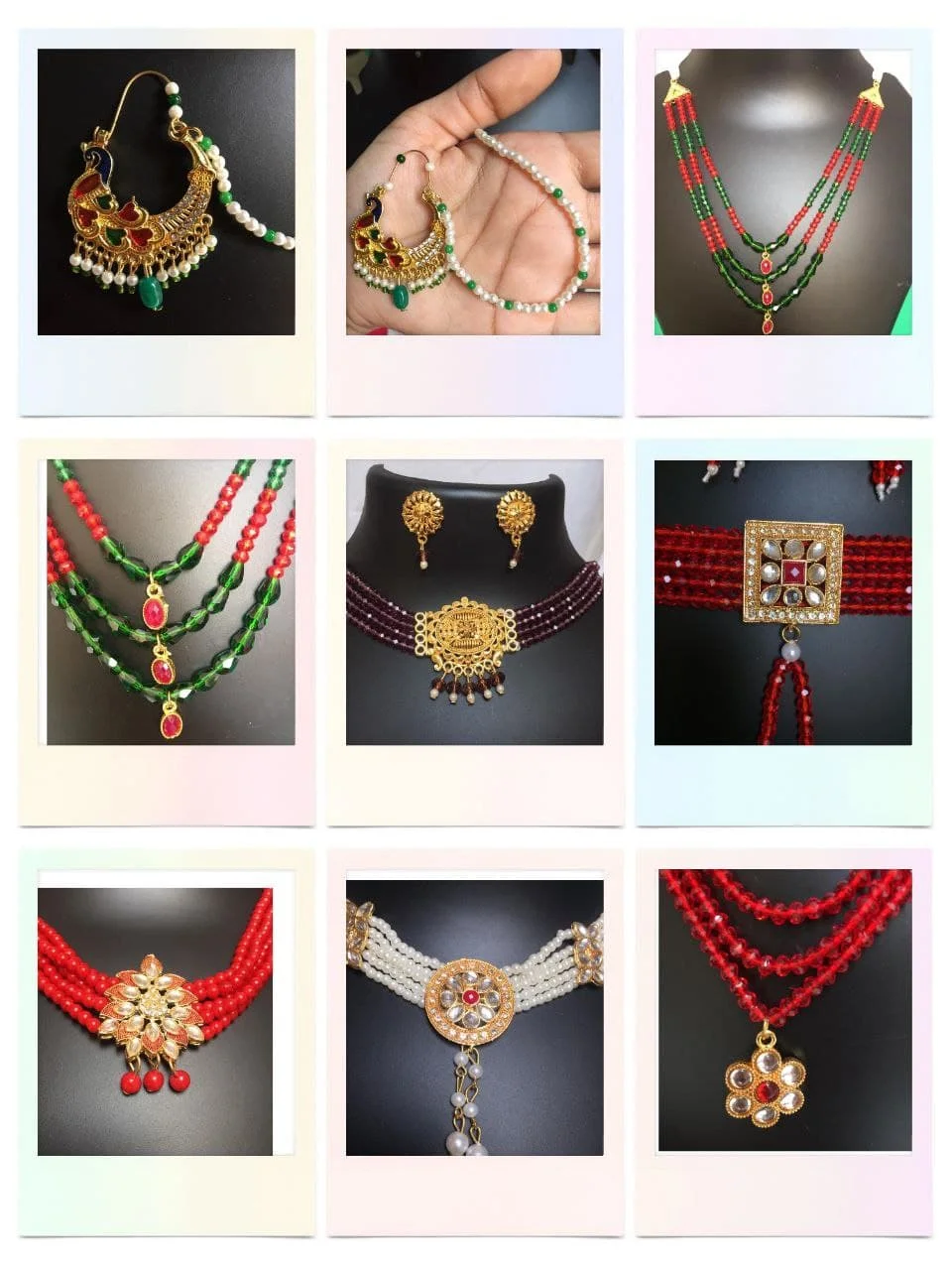 Tanishq Pink Diamond Indian Designer Perl With Fashion Earring Set