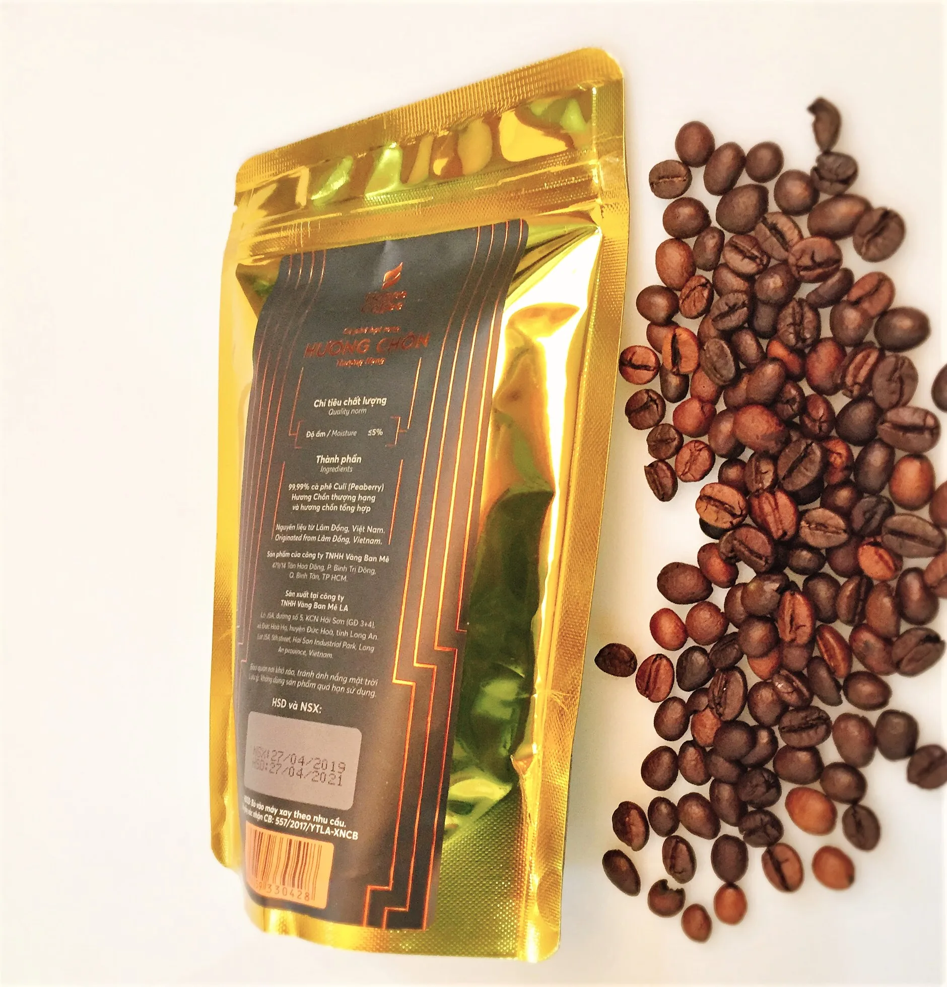 Huong Chon Premium Kopi Luwak Coffee - Roasted Arabica Beans