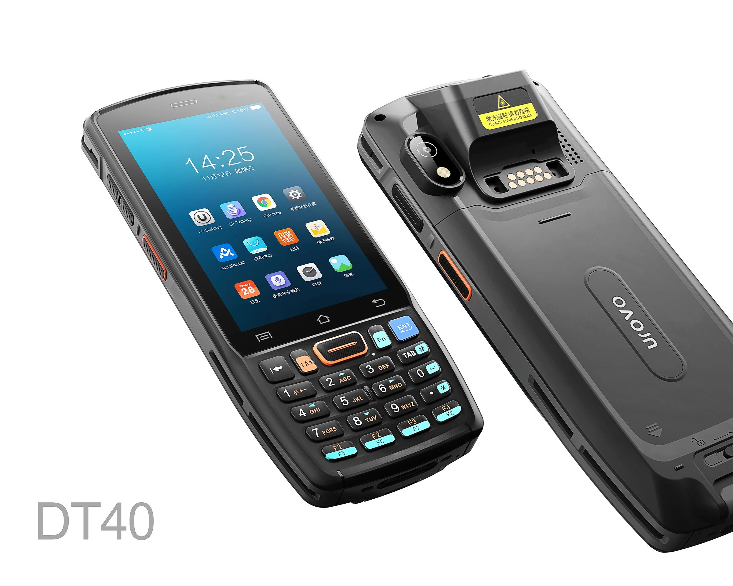 Urovo DT40 Handheld Enterprise Mobile Computer Rugged Data Terminal Android Barcode Scanner Octa Core