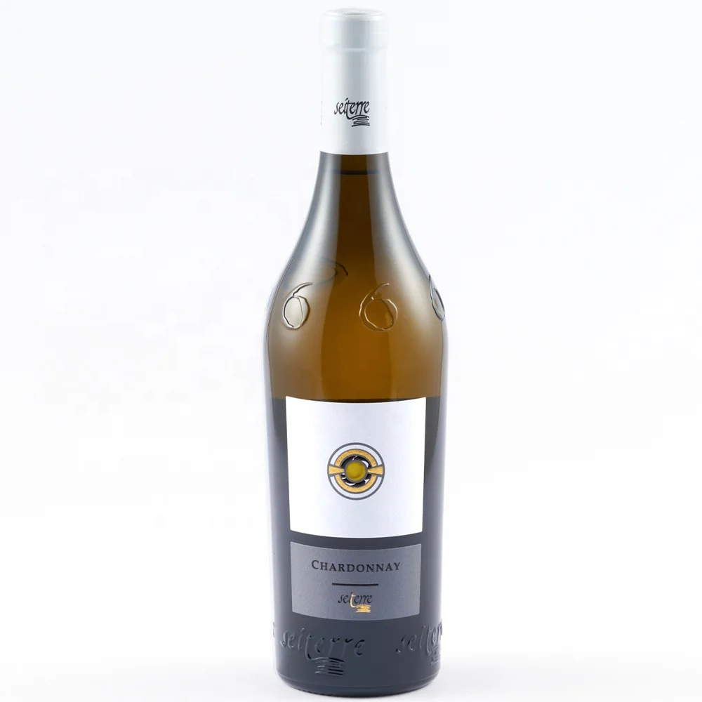 Superior Italian Origin Fresh Savoury Chardonnay 750 ml Bottle White Wine Aperitif for Export