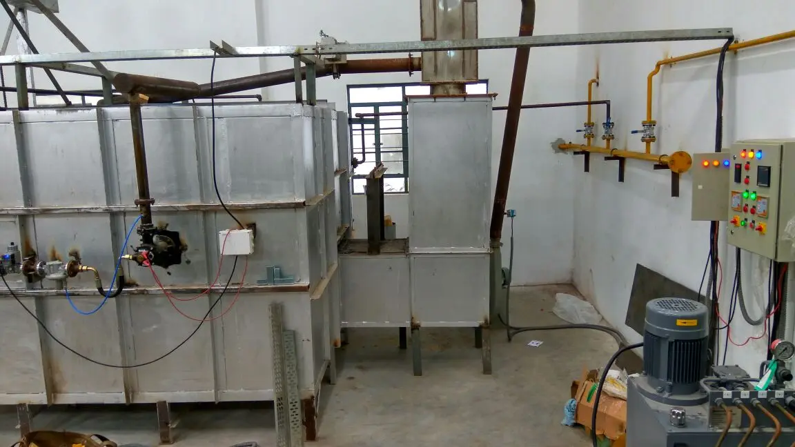 Gas Fired Forging Furnace for Heat Treatment of Steel With Advance Technology Available at Reasonable Price