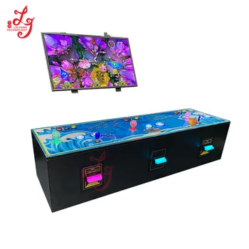 Bartop 3 4 Players Wall Mounted Fishing Hunter Fish Table Skilled Bill Acceptor Mini Fish Gaming Machines For Sale