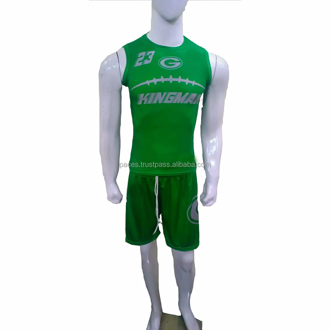 Compression Football Jersey, Sublimated Full Compresion Football Uniform