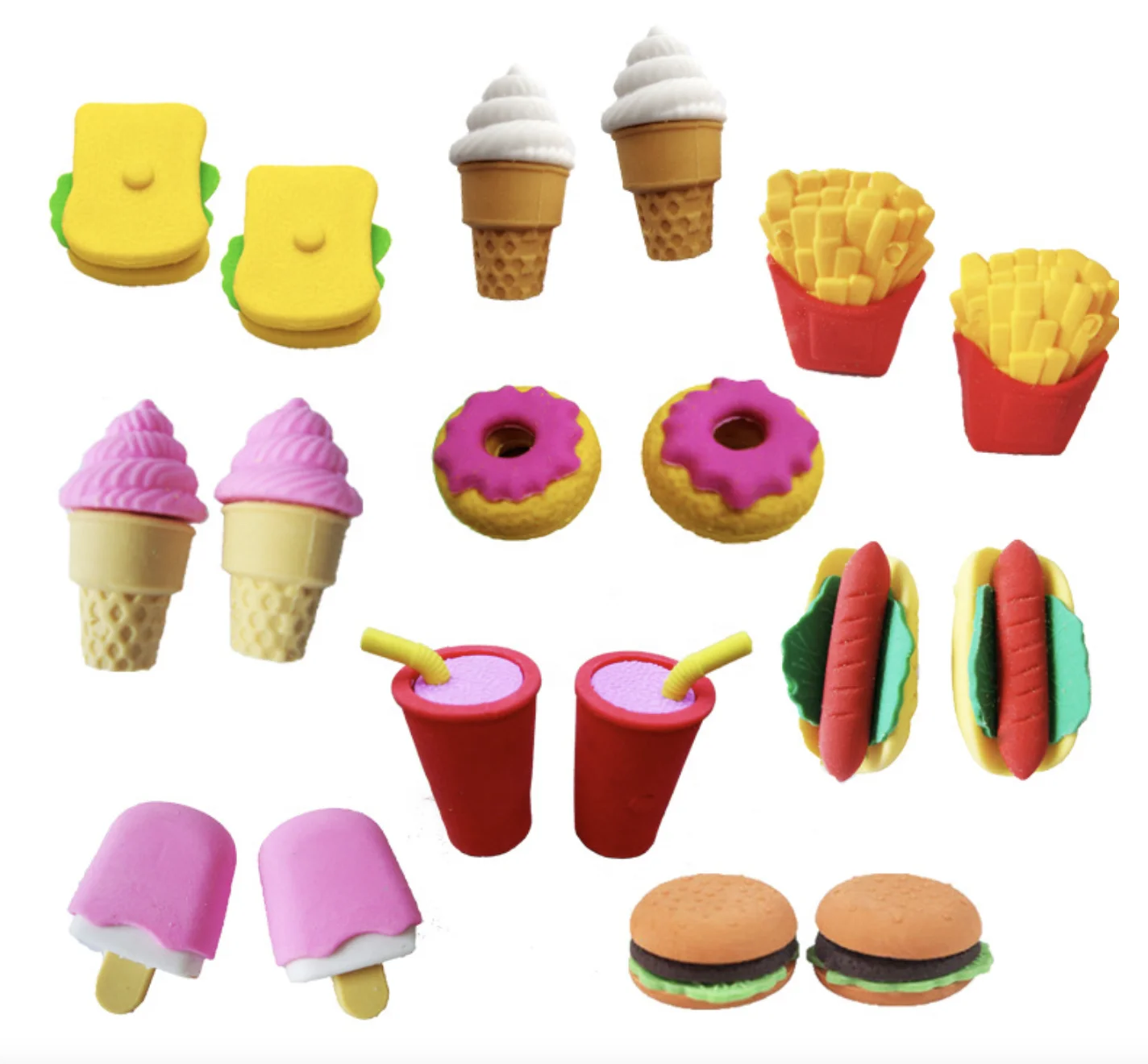 Креативный и милый ластик в форме Проциона 2D