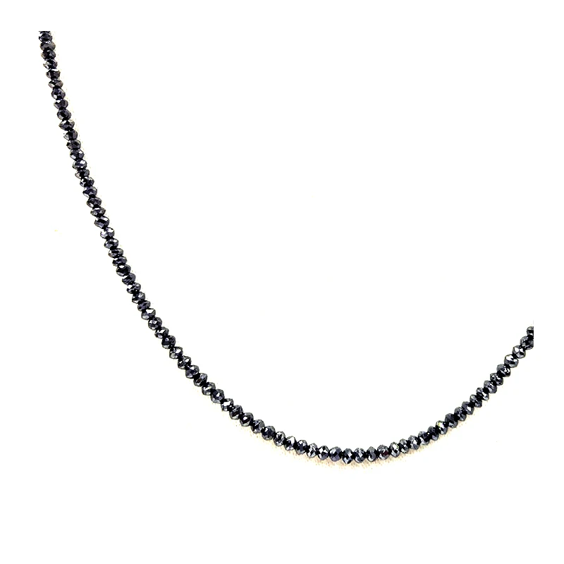 Natural Gemstone Black Diamond Beads 
