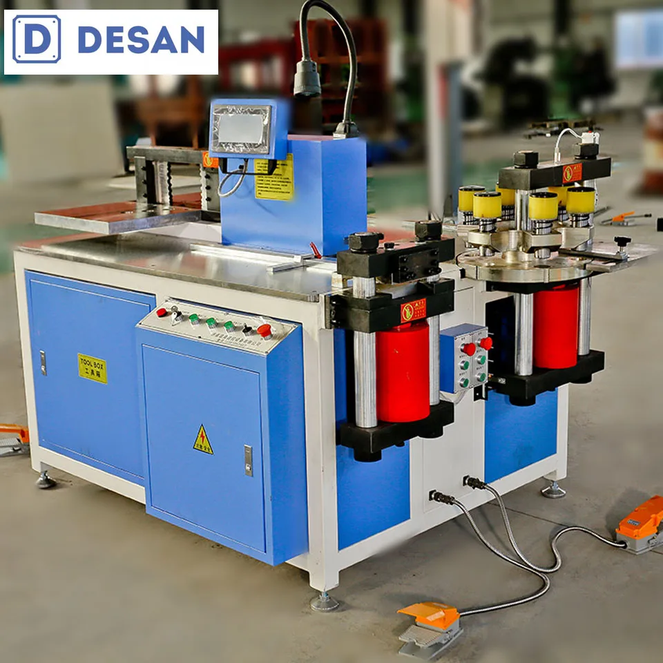 Busbar Processing Machine Bus Bar Bending Cutting Machine  Hydraulic Copper 3 in 1  Ordinary Marketing Key