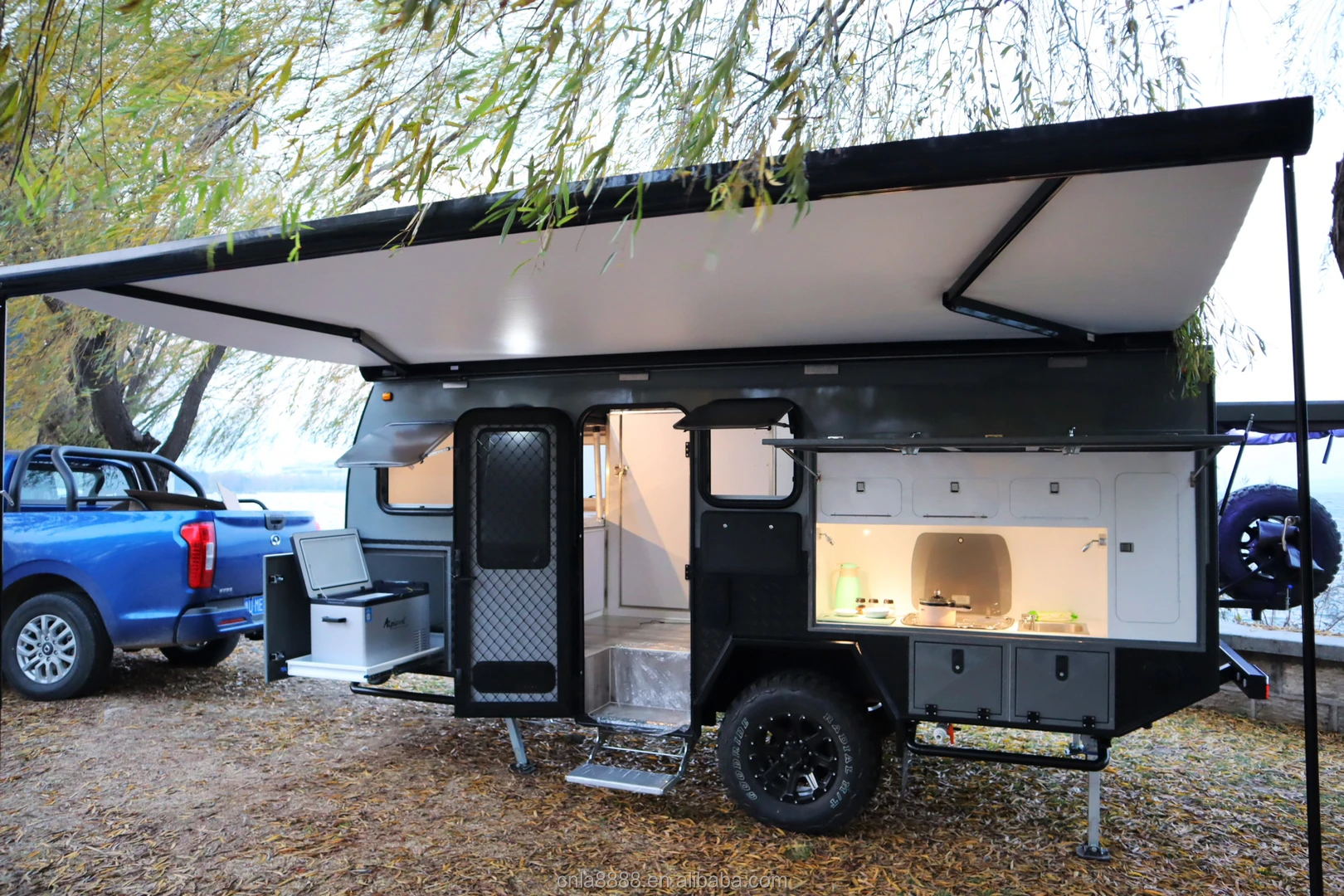 Trailer Camper off Road Hybrid Camping Travel Caravans Off-road Pop Top ...