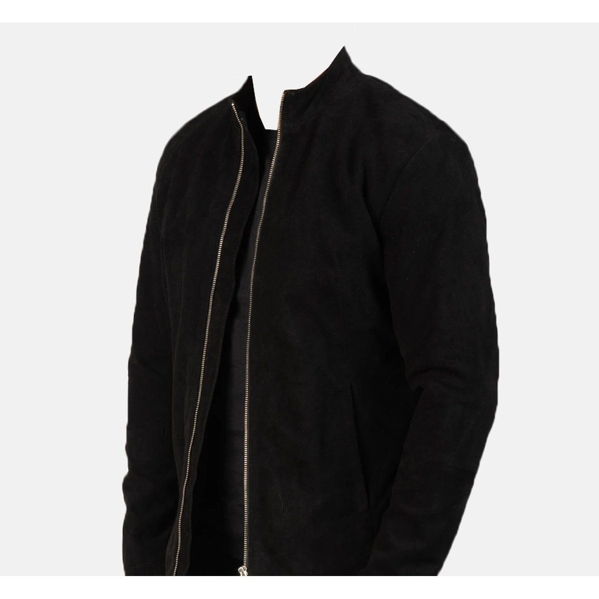 Man High Quality Suede Leather Jackets 