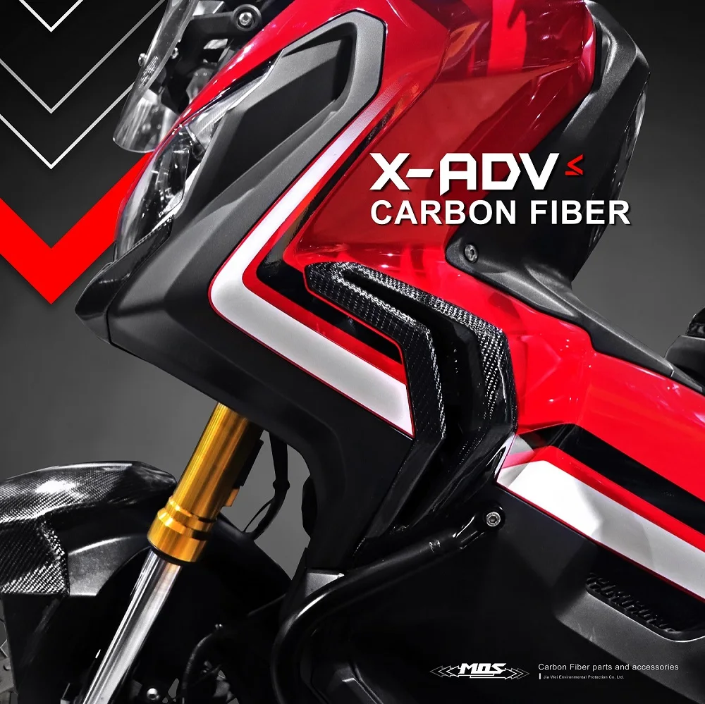 MOS воздуховод из углеродного волокна Чехлы для мотоциклов Honda X-ADV 750 2017 2018 2019 2020