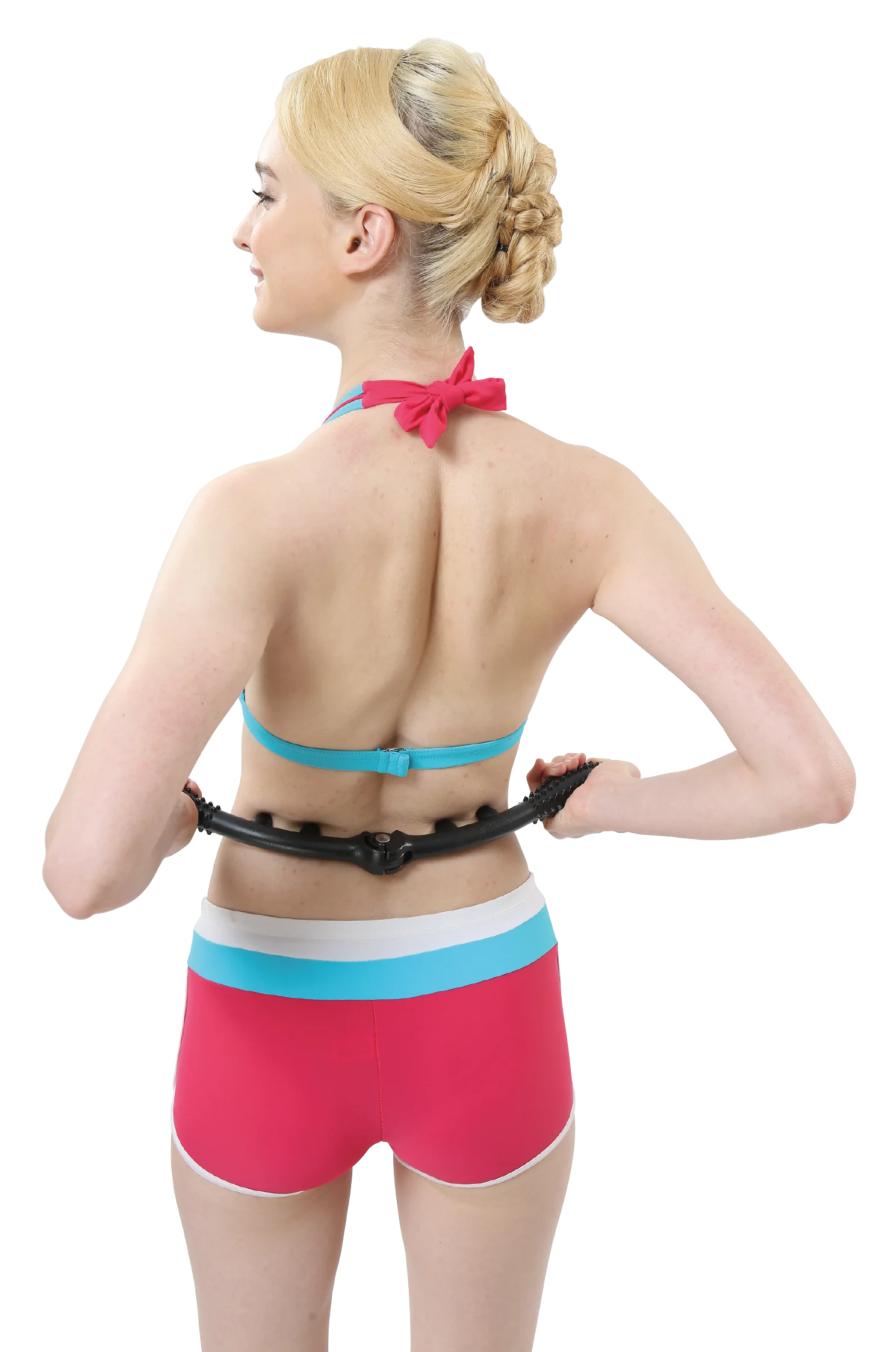 ALLWINWIN DTM08 Deep Tissue Massage Tool - Spiky Handle Neck