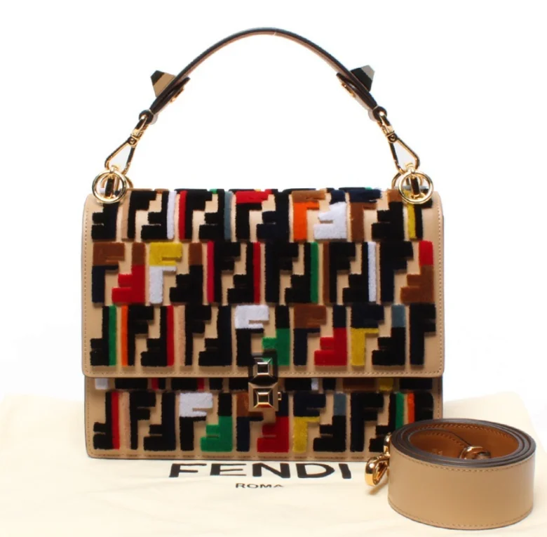 Brand Designer Fendi 2way Shoulder Bag 