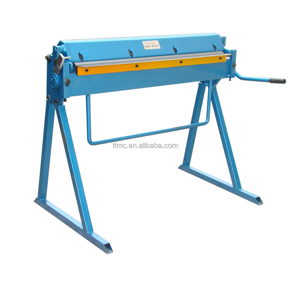 W1.2X1060 TTMC Hand Brake Manual Bending Machine - Easy to Operate