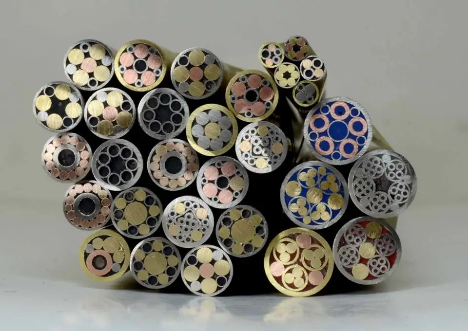 Wholesale Knife Making Supplies Mosaic Pins Make Your Own Knife Size 1/