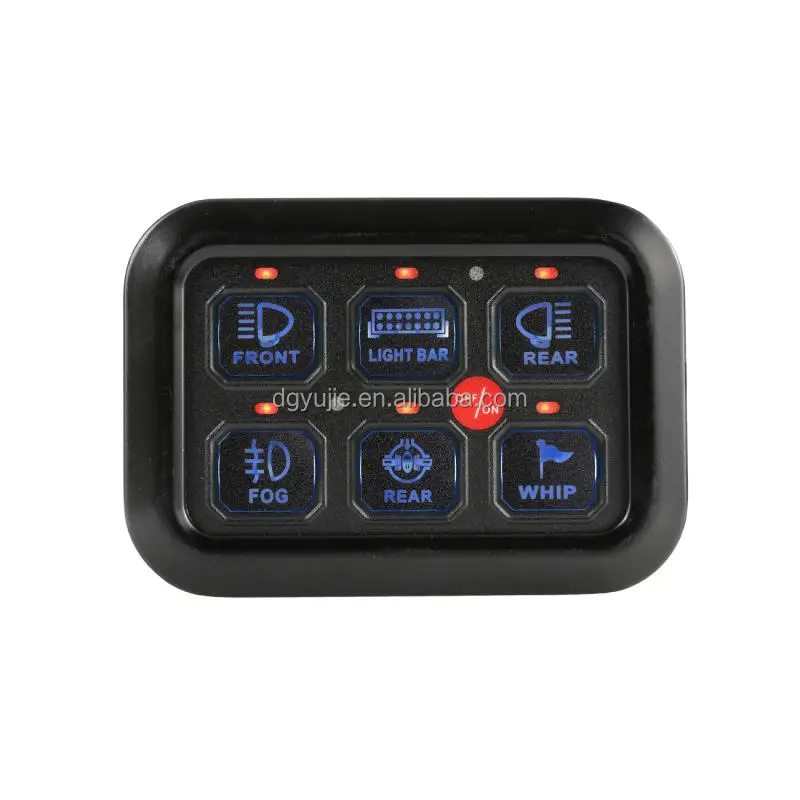 6 Gang Switch Panel Automatic Dimmable,Partol Universal Electronic Relay System Circuit Control