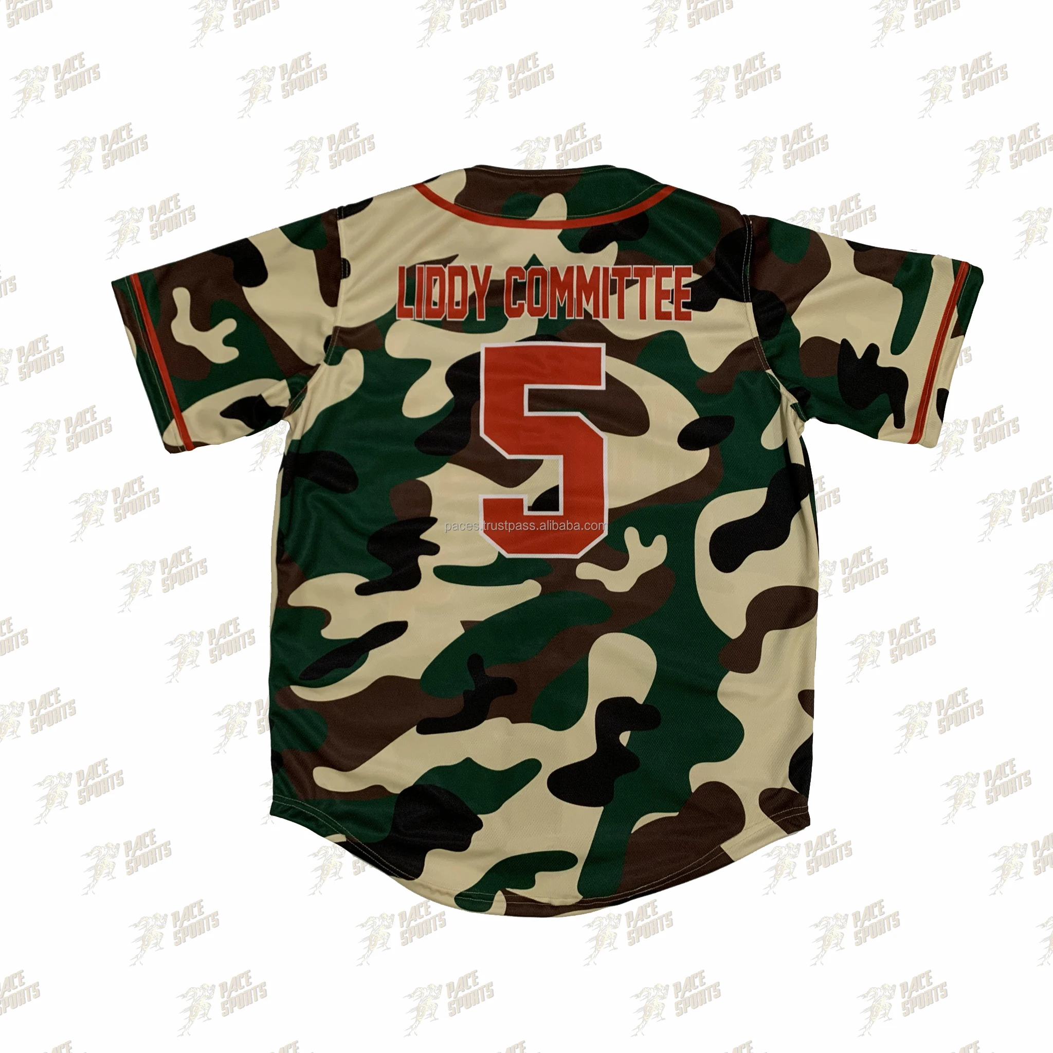 Pure Camo High Quality Wholesale Custom Sublimation Dri Fit