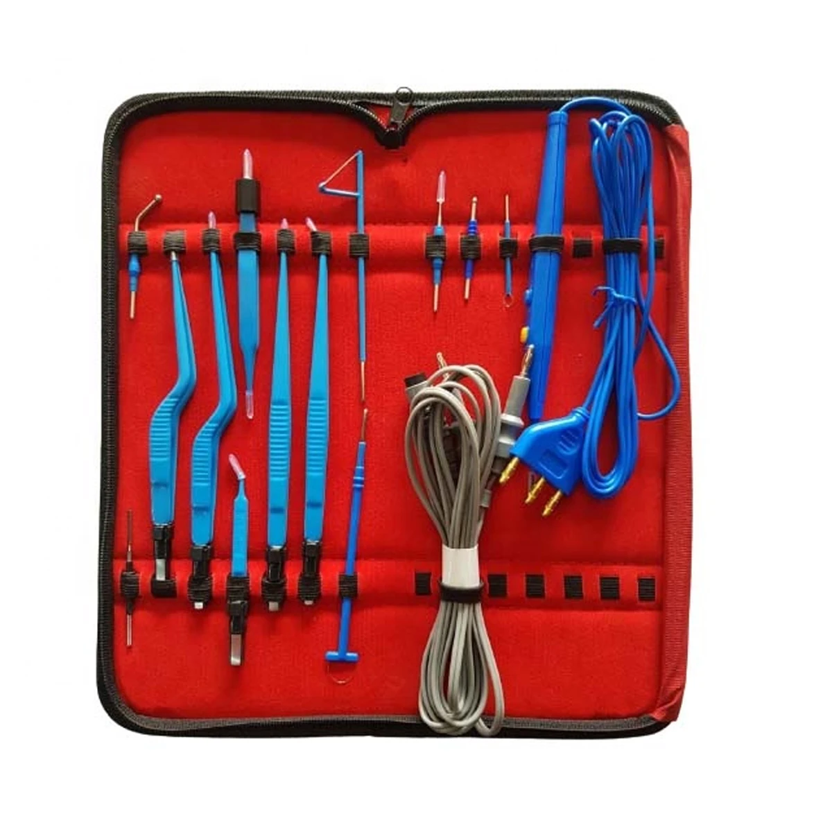 Electrosurgical High Class Bipolar Electro Medical/cautery Bipolar Forceps Set With Cables/high