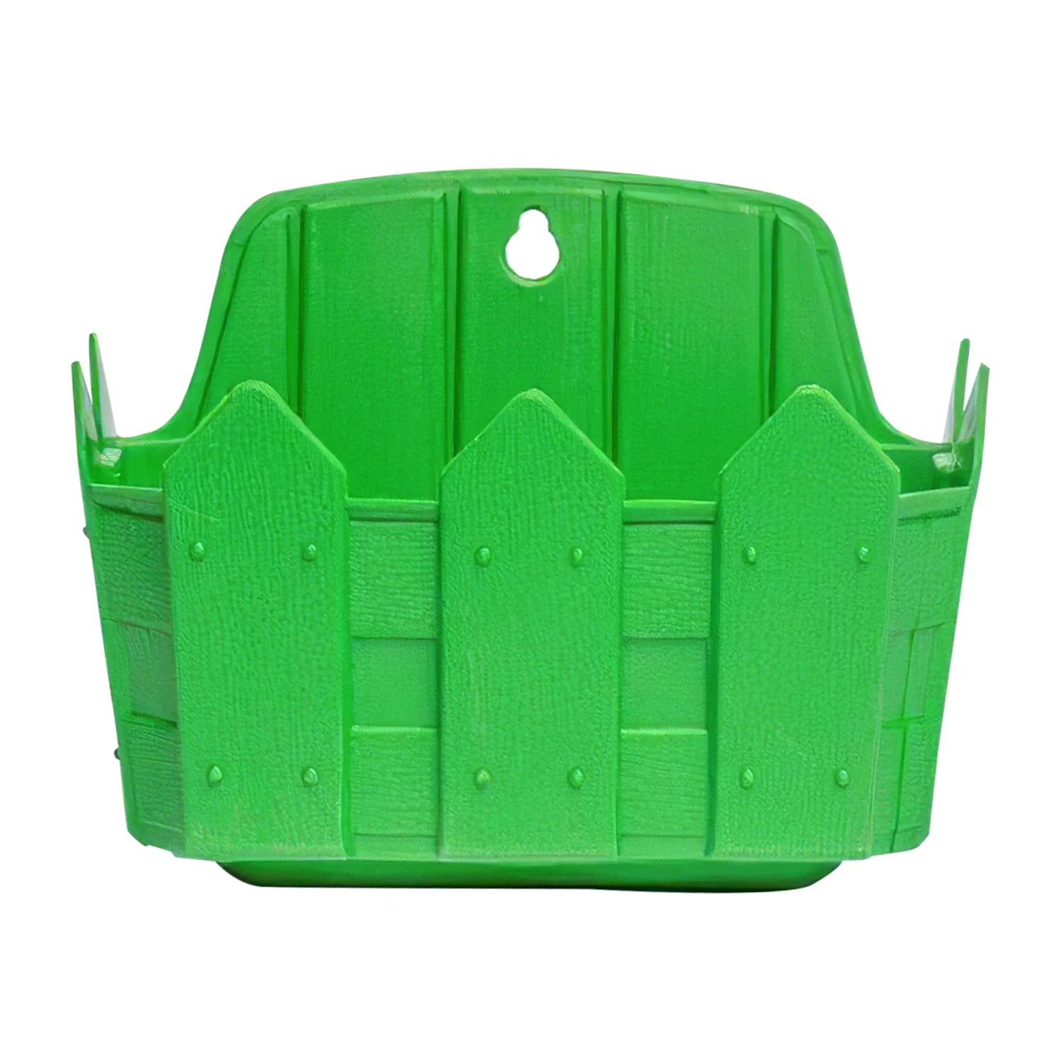 Пластиковый настенный горшок для растений, подвесной самополивающийся цветочный горшок, забор для сада, пластиковые кастрюли для растений, цвет под заказ