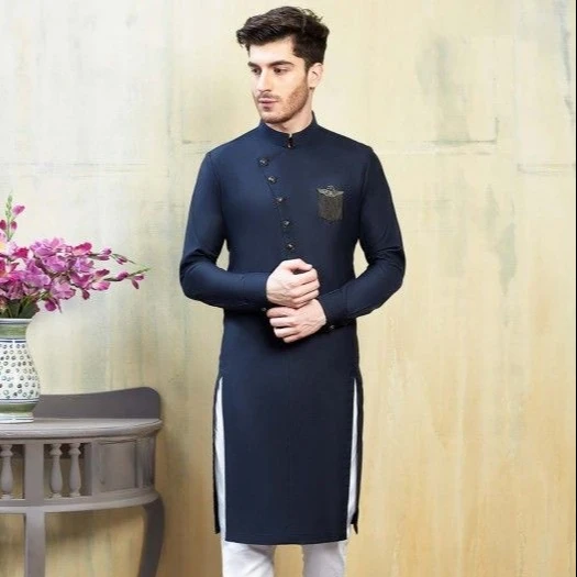 pathani kurta collar