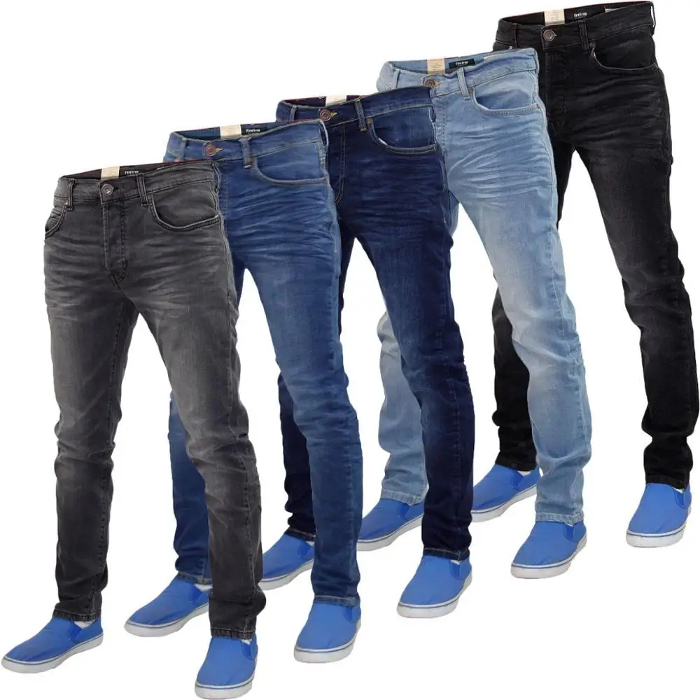 GD005 Dark Blue Slim Fit Men Jeans  Noggah Denims