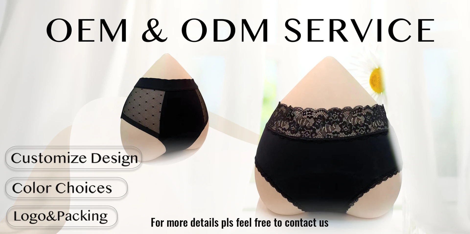 Woman Sexy Lace Period Panties Plus Size Four Layers Leakproof